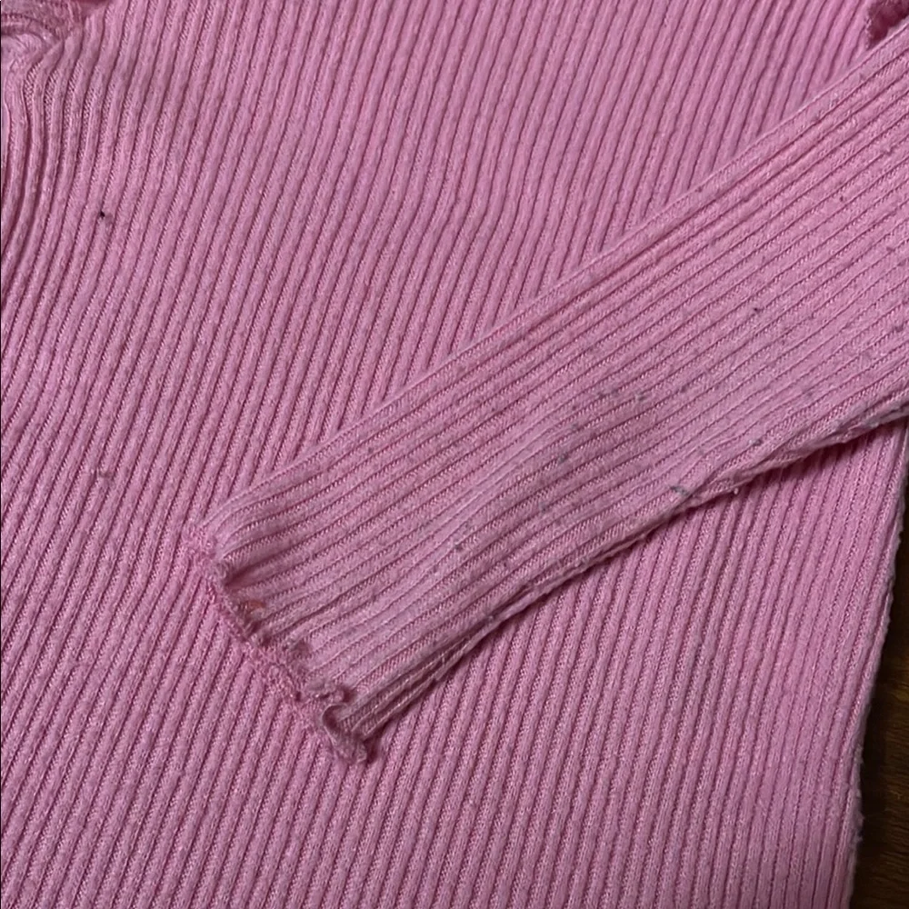 Baby Girl Pink and Gray Plaid Dress with Ruffled Sleeves